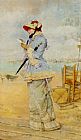 Famous Sea Paintings - Lady by the Sea